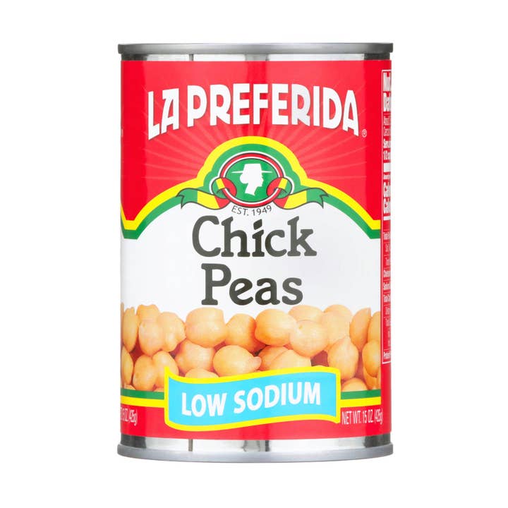 Low Sodium Chick Peas for wholesale by La Preferida Inc