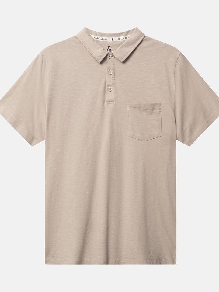 Slub - Tältpikétröja för wholesale av COLOURS & SONS