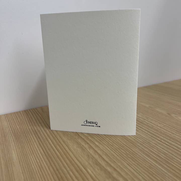 Junebug Ink - Wholesale Christmas Card - Calligraphy Christmas Tree