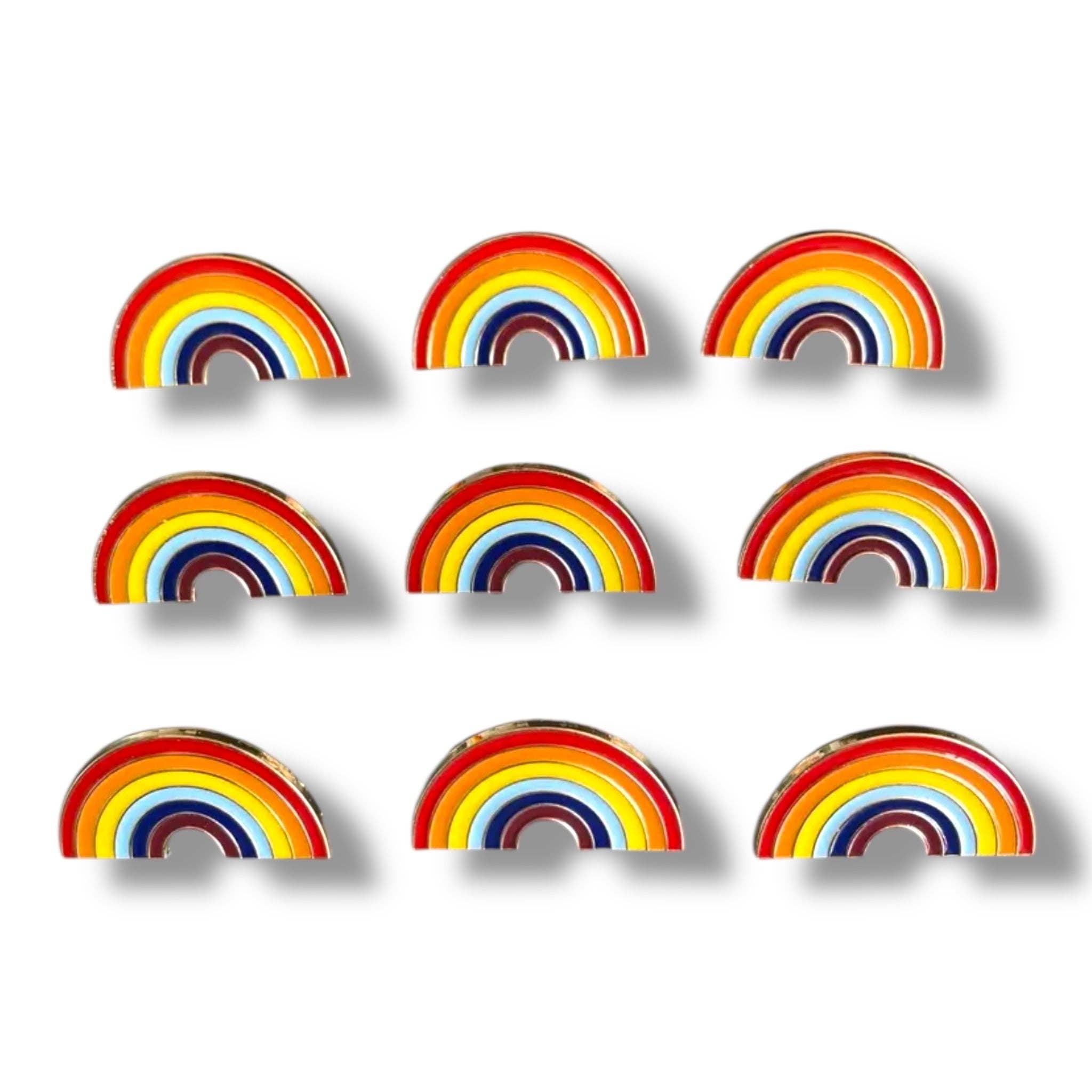 Kinky Pleasure – wholesale Lapel pin/button – Kinky Pleasure - KPB004 - Badge / Pin - Rainbow - Model 17