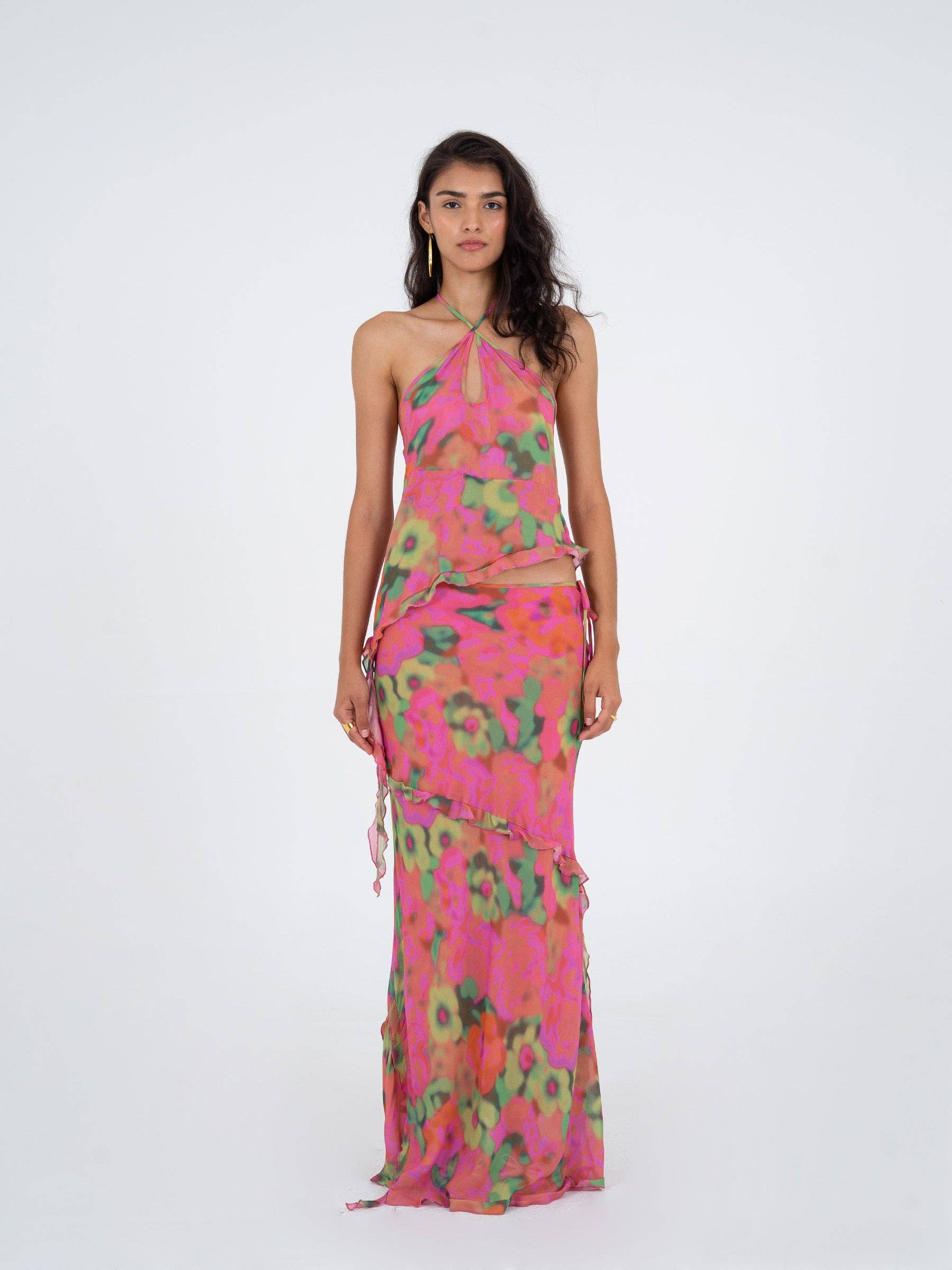 CARMEN SAYS – Großhandel Bluse – Damen – Gartenekstase Bluse1