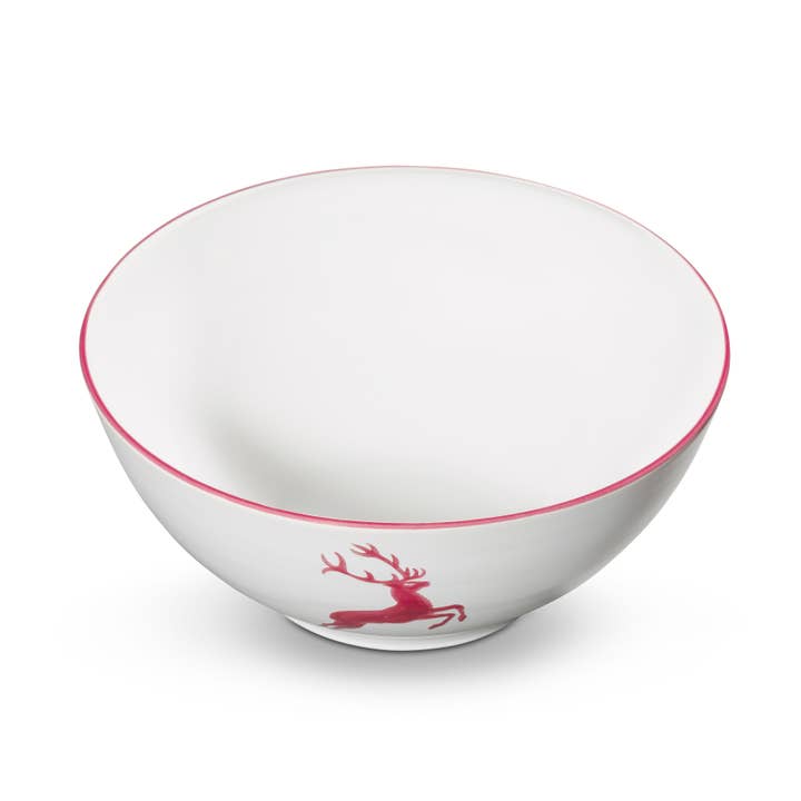 Bordeaux Deer, bowl (diameter 23 cm) for wholesale by Gmundner Keramik Handels GmbH