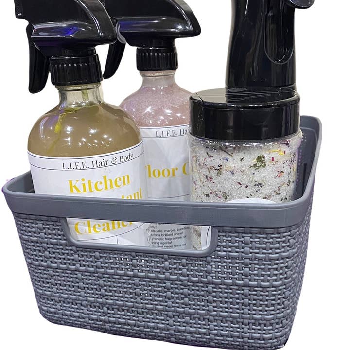 Organic Cleaning Essentials Bundle Pack for wholesale by L.I.F.E. Hair & Body