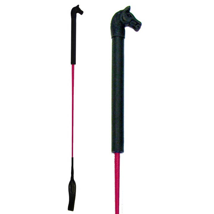 Intrepid International - Wholesale Sporting Accessories - Horse Head Handle Crop