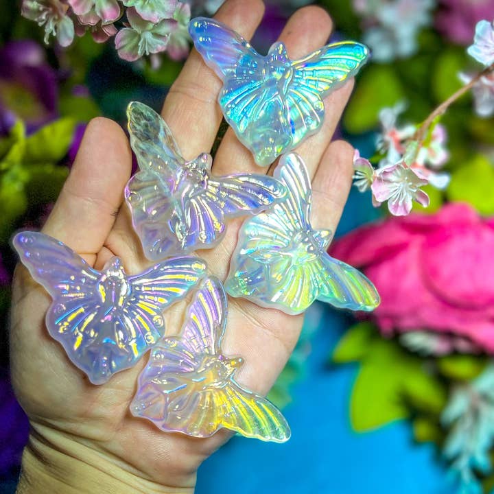 Mandala Gems - Wholesale Spiritual Stone/Crystal - Aura Quartz Crystal Fairy, Metaphysical, fairycore, Garden0
