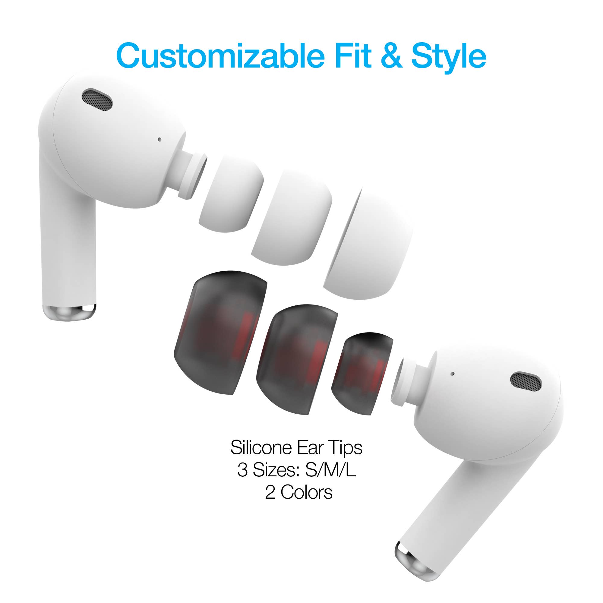 JupiterGear Home - Vente Écouteurs - Naztech Xpods PRO TWS avec boîtier de charge sans fil8