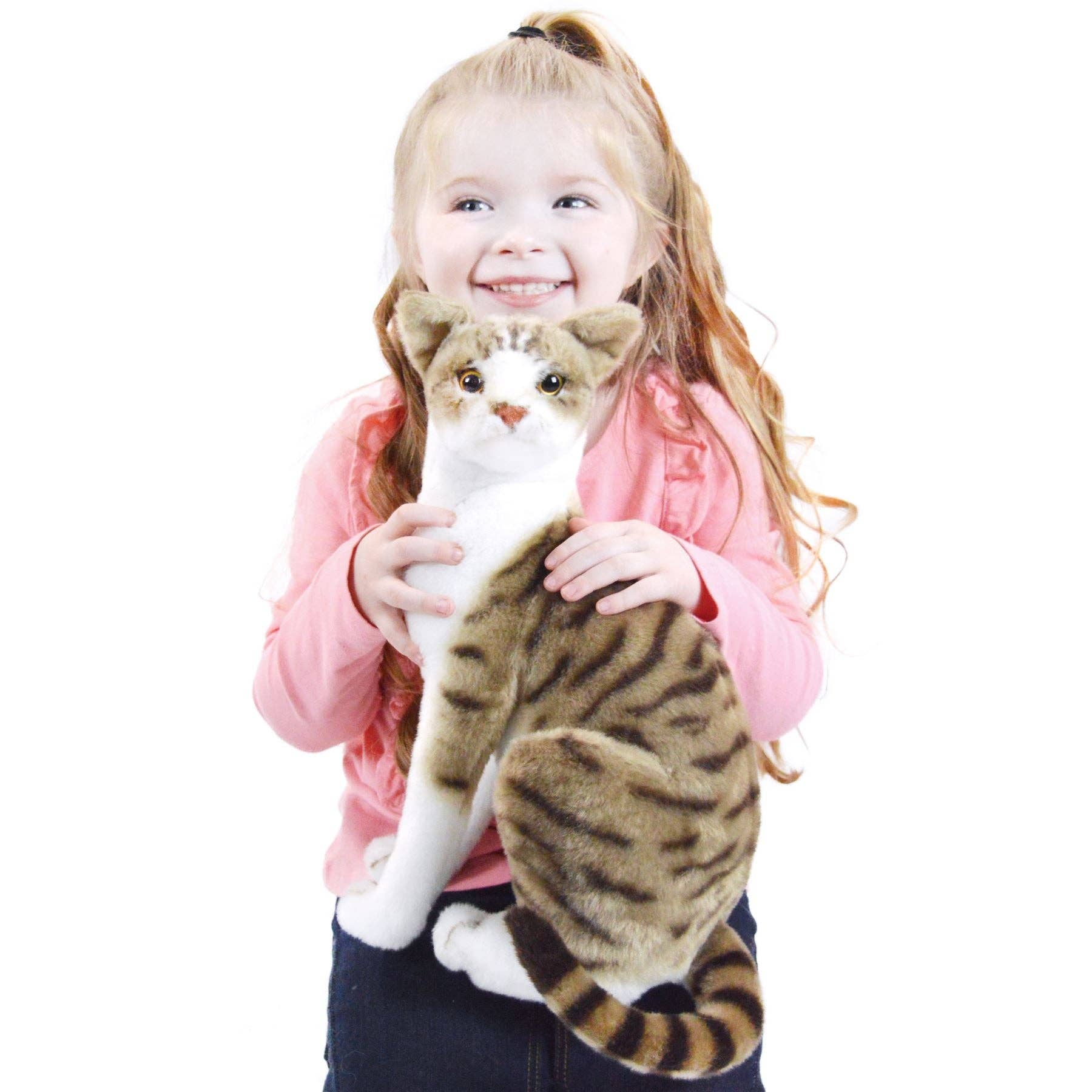 VIAHART Toy Co. - Wholesale Stuffed/Plush Toy - Kids & Baby - Amy The American Shorthair Cat | 14 Inch Stuffed Animal1