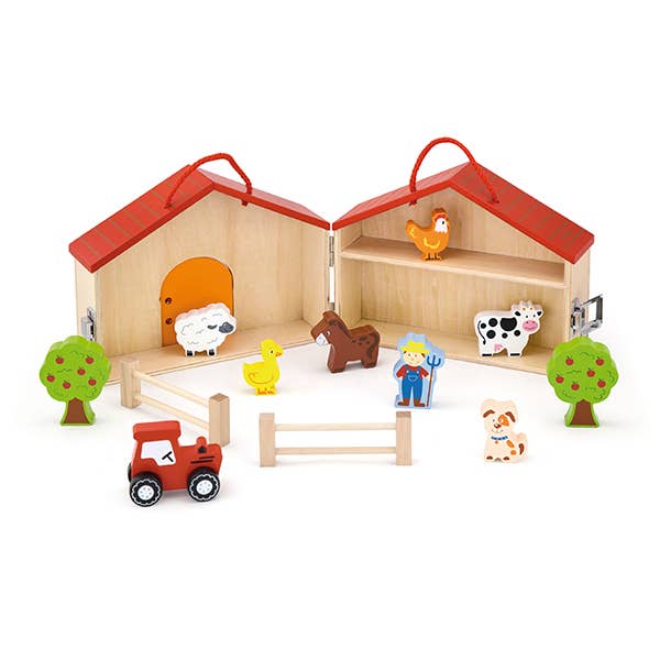 Trade Toys Limited - Wholesale Toy set – Kids - Viga Carry Farm Play Set2