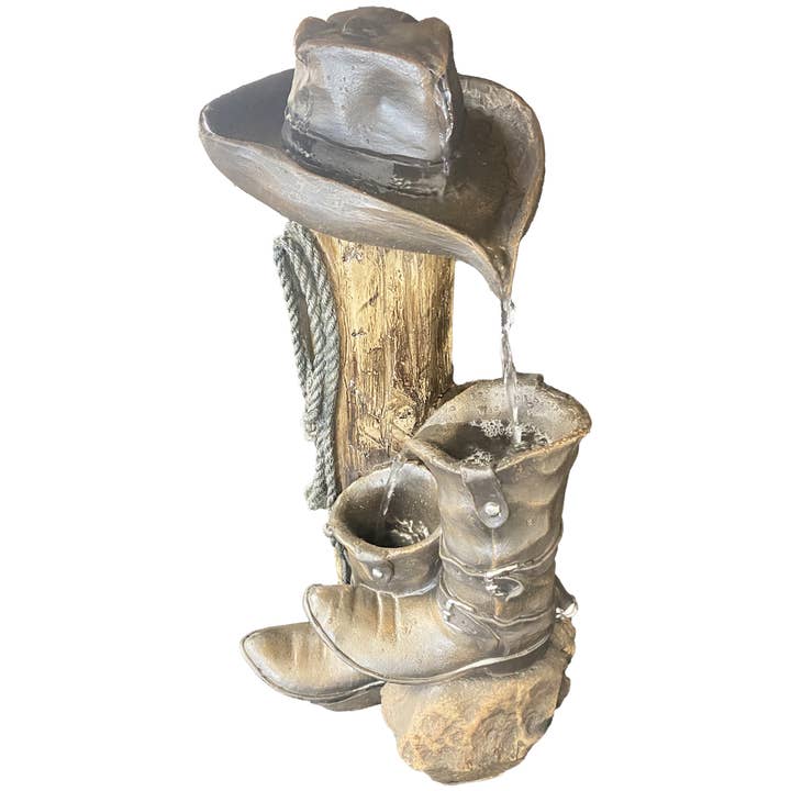 Santa’s Workshop Inc. - Wholesale Outdoor Ornament/Decor - 22.5" Wild West Fountain1