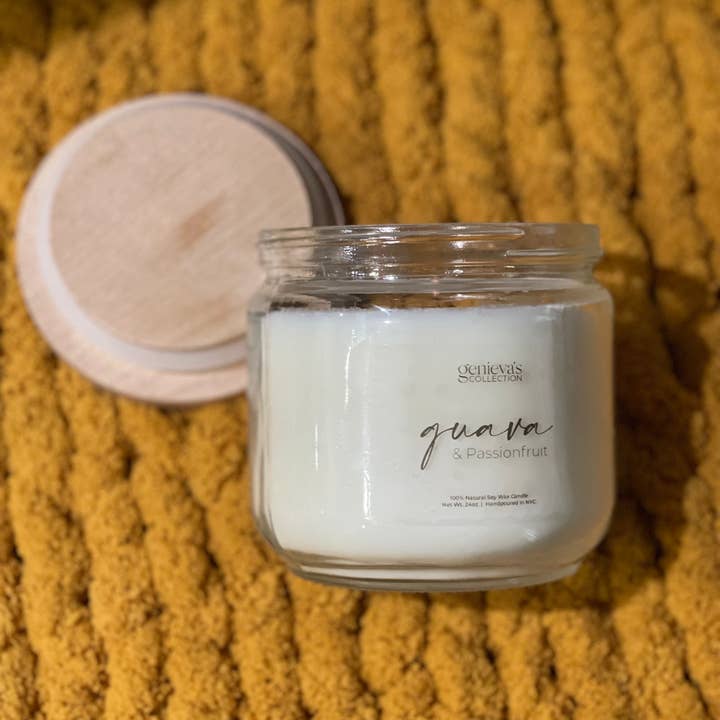 Genievas Collection Soy Wax Candles for wholesale by Olivia Georgette Studios LLC
