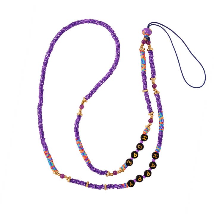 Collana con cordino per telefono speranza felice per la vendita all'ingrosso da parte di SHINE BUY