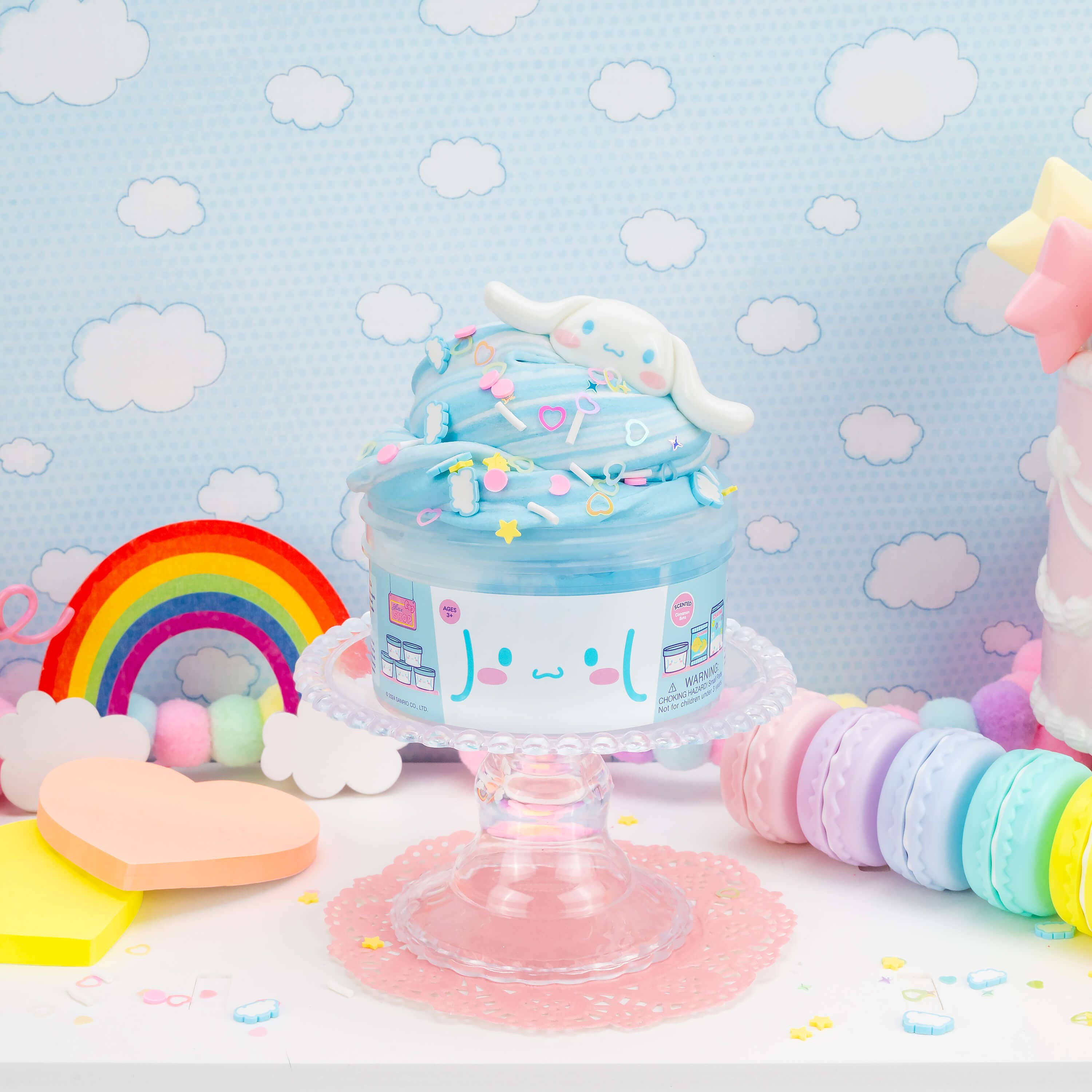 Kawaii Slime Company - Wholesale Putty/Slime - Kids - Cinnamoroll™ Butter Signature Dome™ Slime (4pcs/case)6