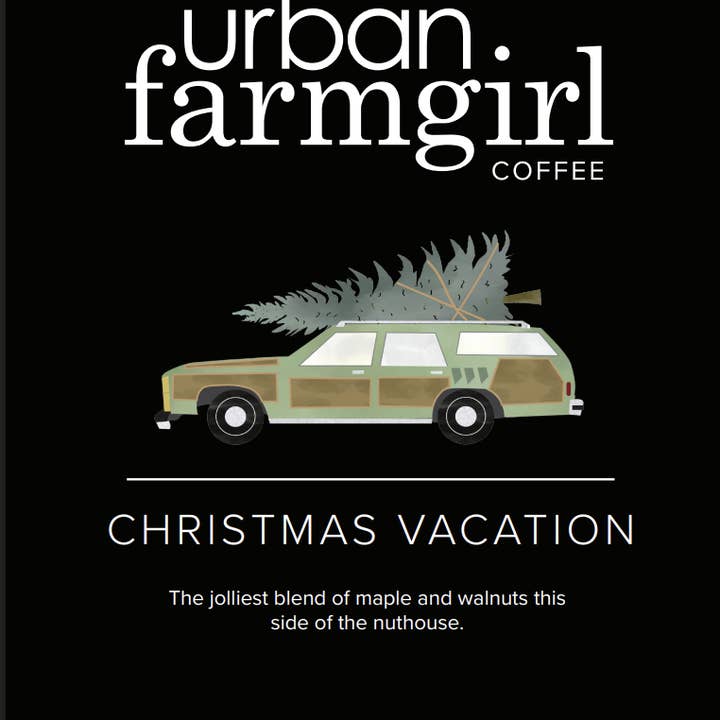Christmas Vacation - Urban Farmgirl for wholesale by JavaMania Coffee Roastery