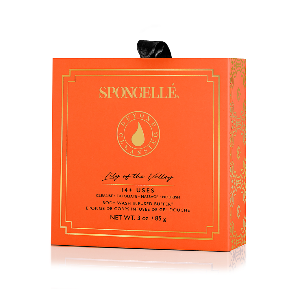 Spongellé | Valentines Day Gifts | Easter Gifts - Vente Éponges de bain - Lys de la Vallée Boîte de Fleurs | NOUVEAU | Bain & Corps | Propre2