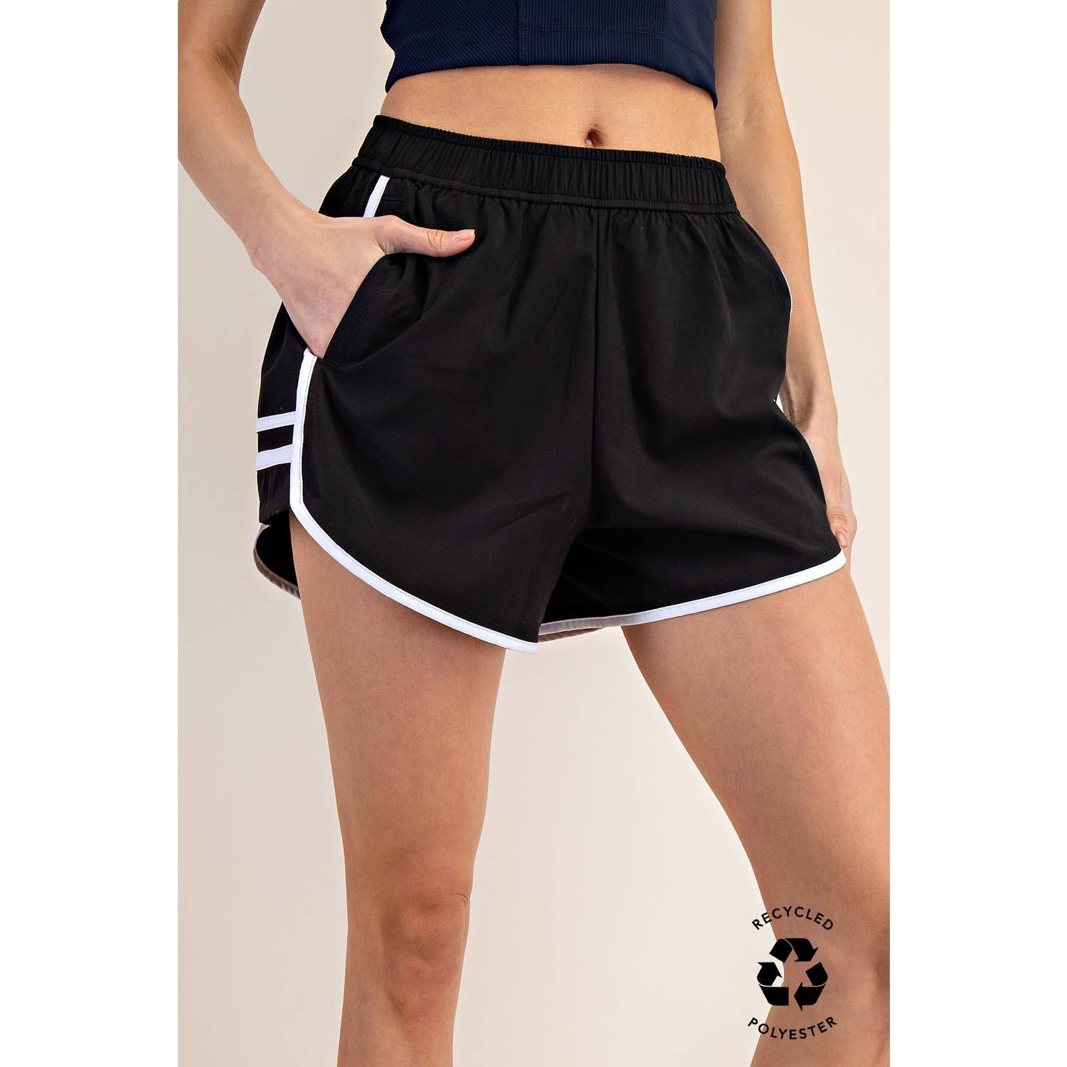 Rae Mode - Wholesale Athletic Shorts - Women's - RECYCLED BUTTER TIGER SHORT0