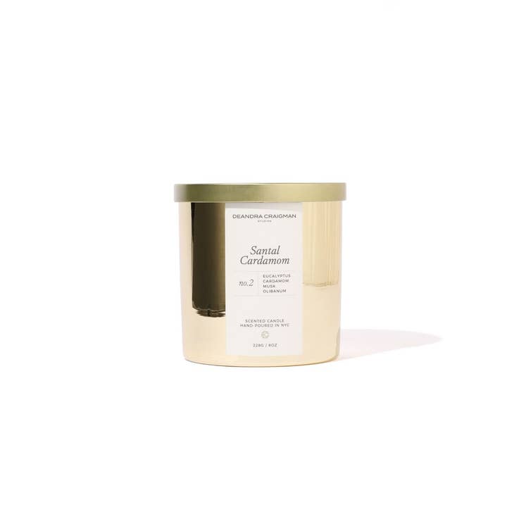 DeAndra Craigman Studios - Wholesale Jar/Filled Candle - Santal Cardamom Candle + Playlist