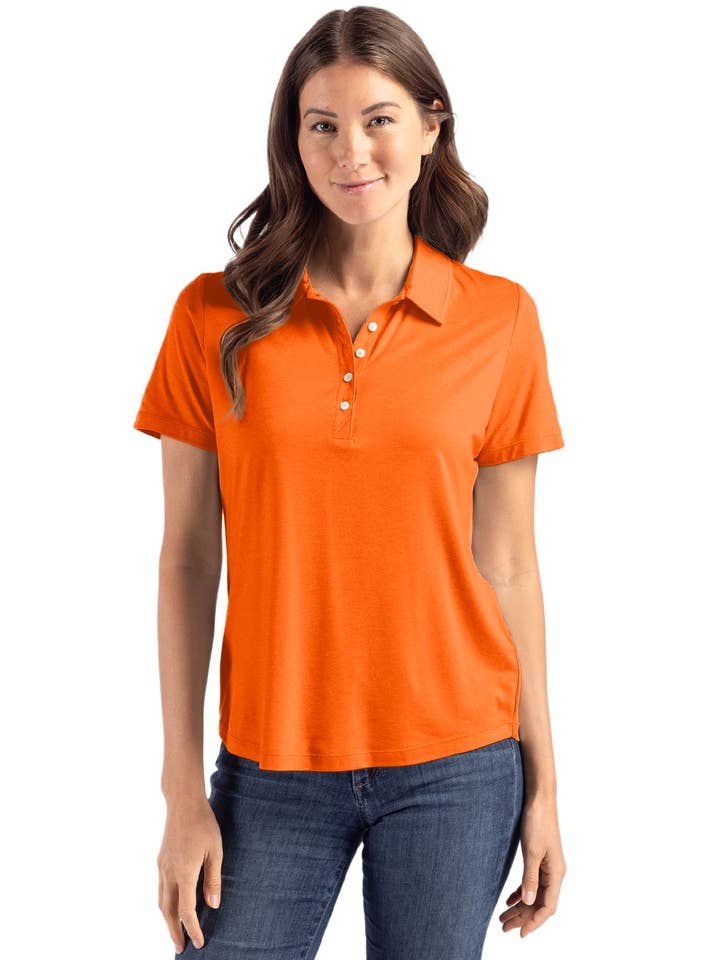 Cutter & Buck Coastline Womens Eco Polo for wholesale by Cutter & Buck