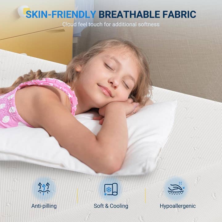 ShipItFurniture - Wholesale Bed - Twin Memory Foam Mattress Medium-Firm, 8", CertiPUR-US Certified3