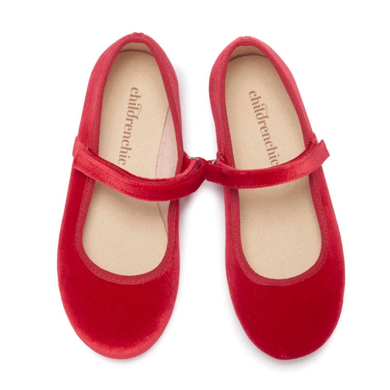 Childrenchic Inc - Wholesale Flats/Loafers - Kids - Cassie Red2