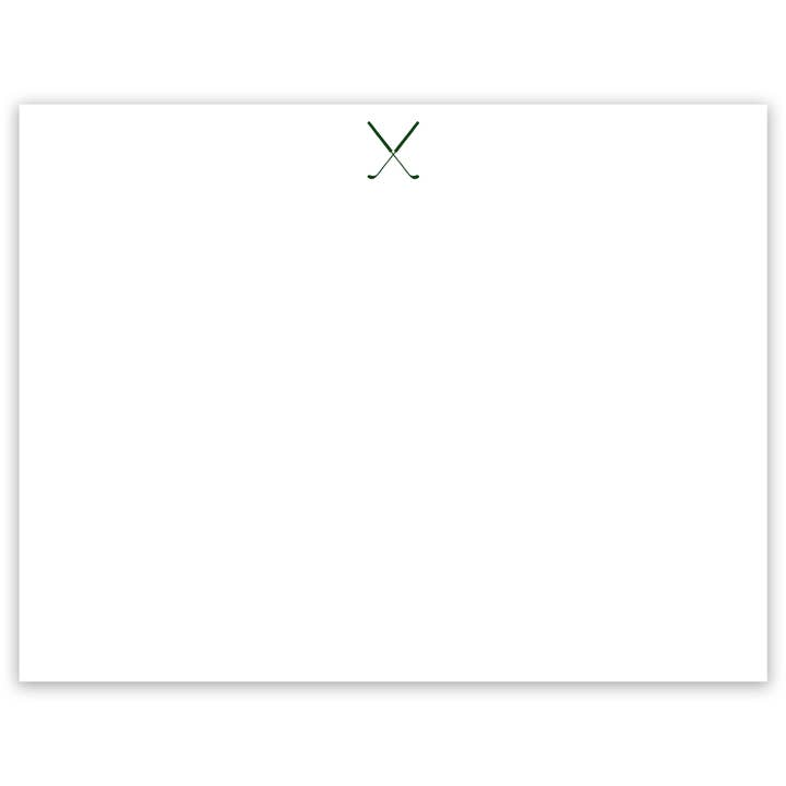 Green Golf Club Stationery Set - Bulk for wholesale by Katherine Kelly Design