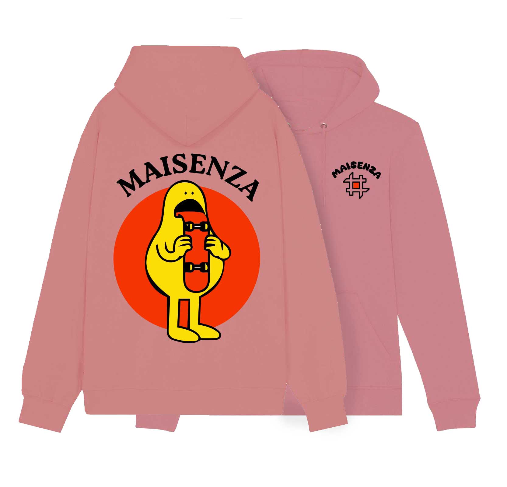 #MAISENZA – wholesale Hoodie – Unisex – Hoodie - Tongue Skate3