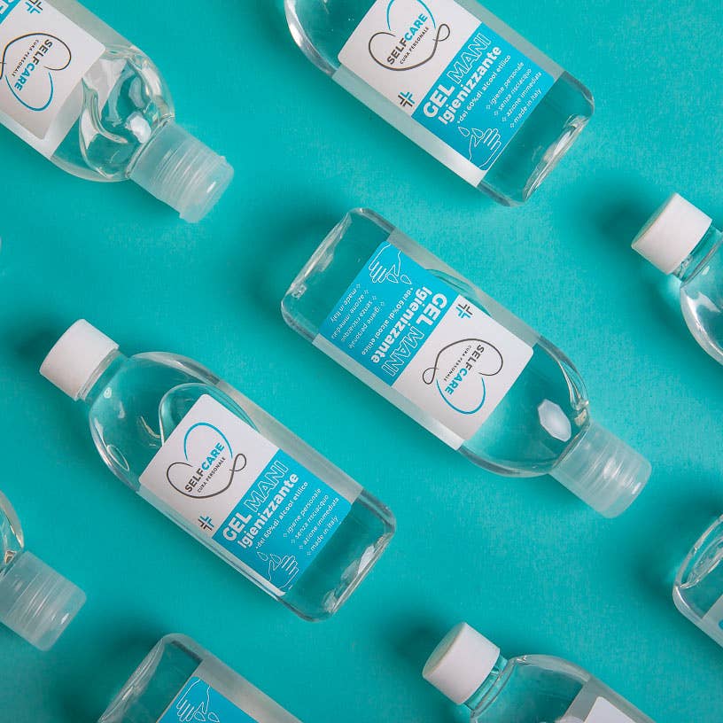 SELFCARE CURA PERSONALE – wholesale Hand sanitiser – Sanitizing Hand Gel 100 ml1
