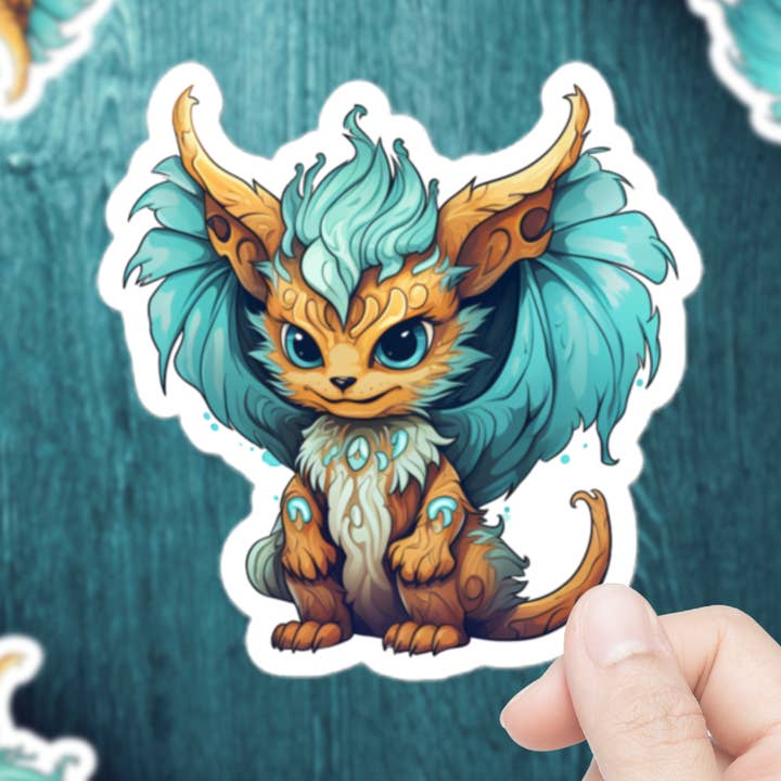 Pegatina Criatura mística para venta al por mayor de Mystical Clarity