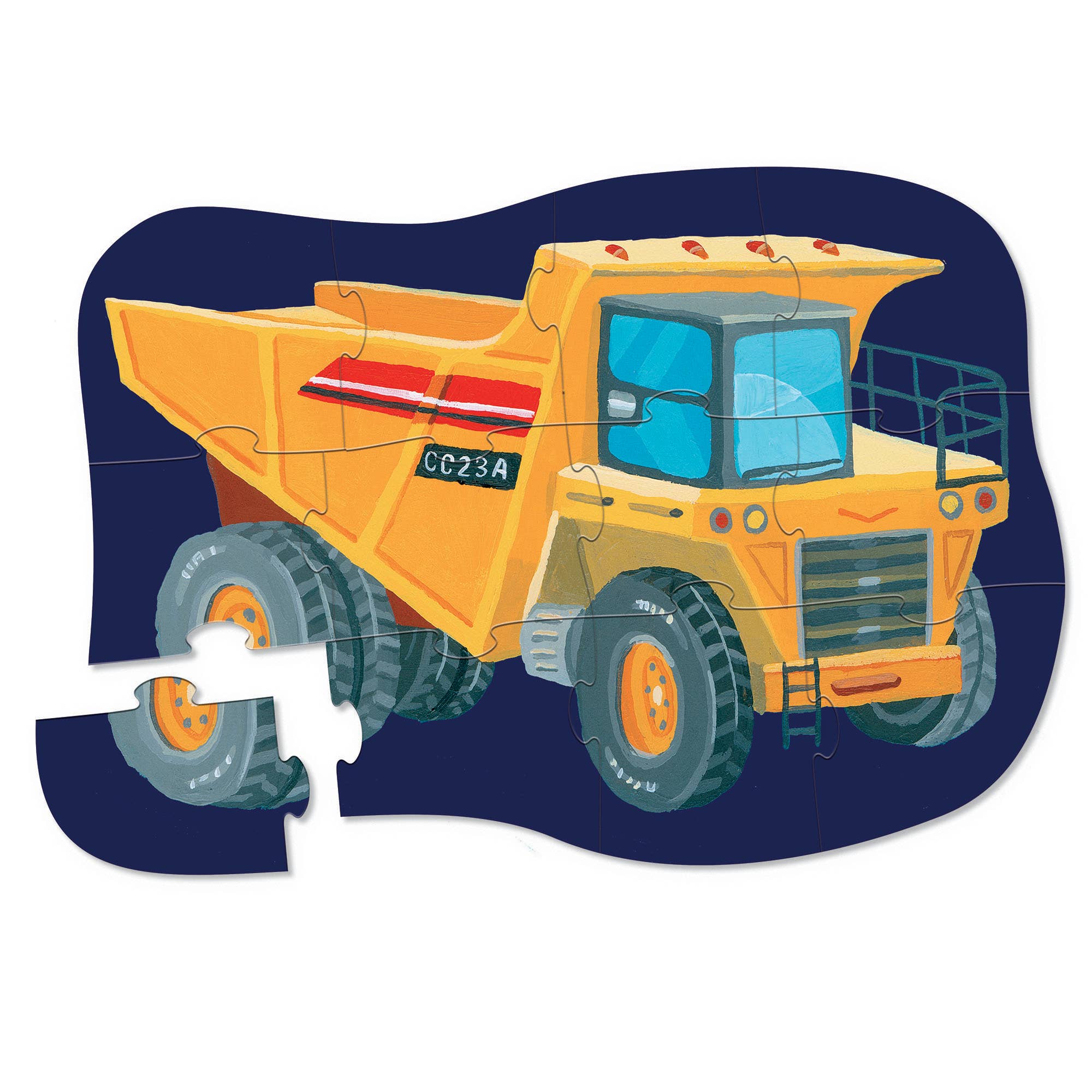 Hippychick – Großhandel Puzzle – Kinder – Crocodile Creek 12-teiliges Mini-Puzzle Bau 2 Jahre +1