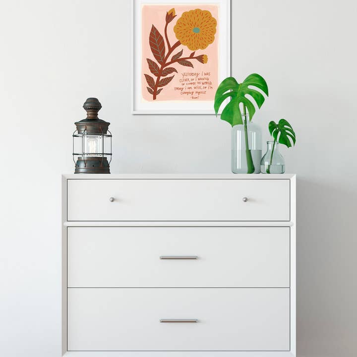 Dream Folk Studio - Wholesale Art Print - Rumi Quote - Art Print2