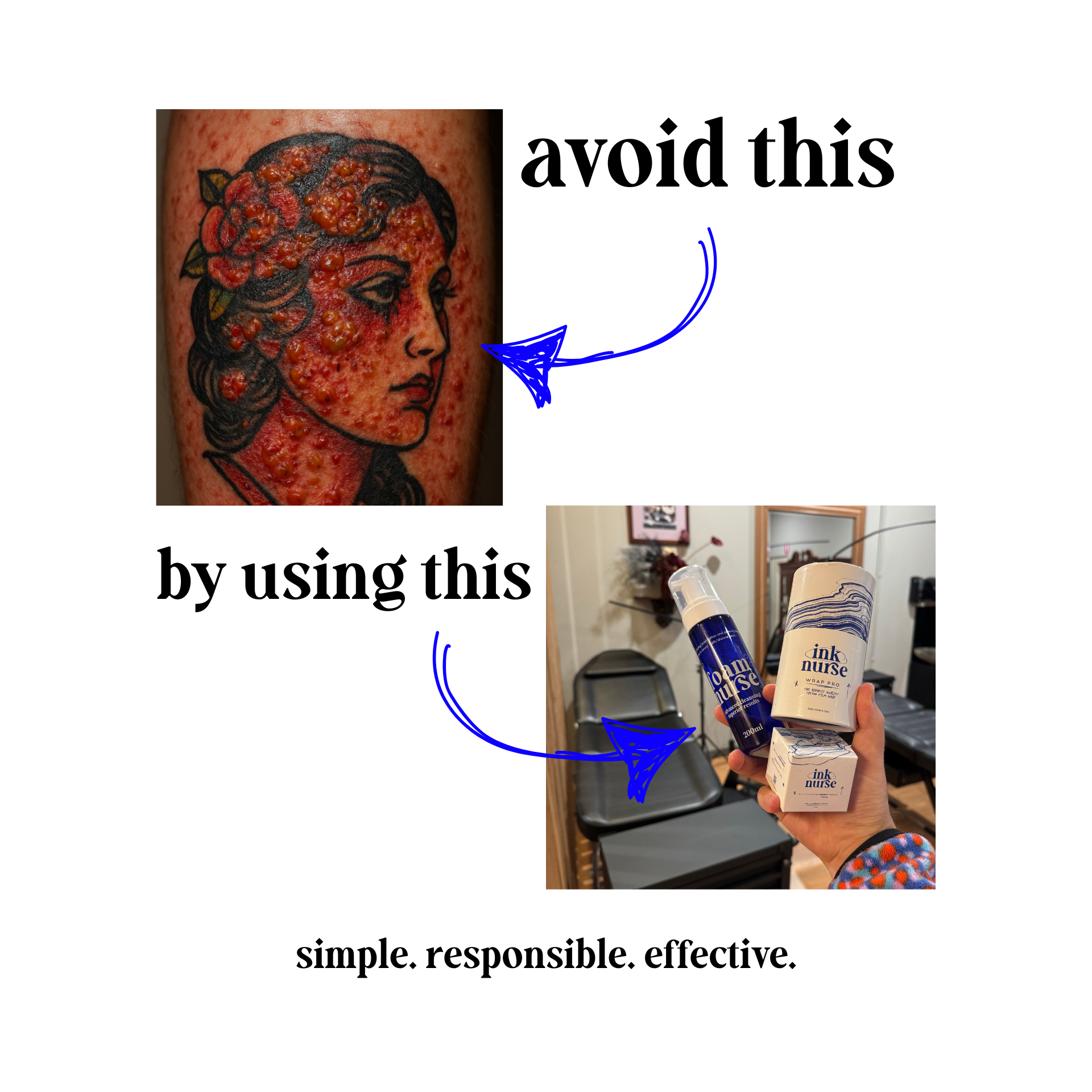 Ink Nurse – Großhandel Tattoo-Salbe/-Pflege – 100 ml Tinte Pflegecreme für Tätowierungen (Tattoo-Nachsorge)8