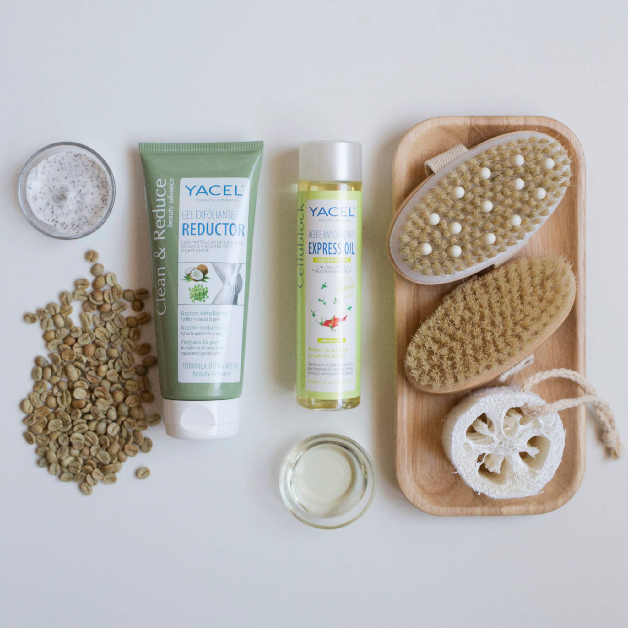 Laboratorios Phergal - Vendita all'ingrosso Olio bagno/corpo - Yacel Cellublock Express Oil olio anti-cellulite a rapido assorbimento3