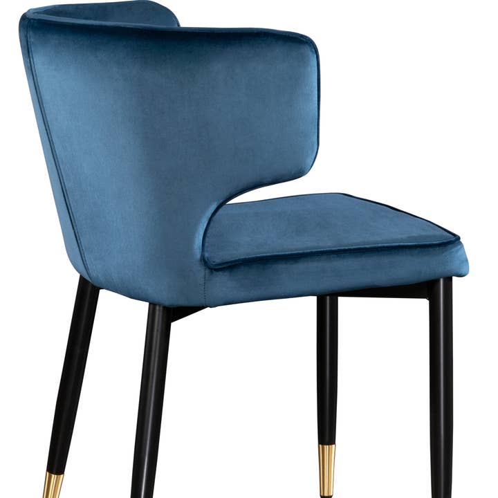 Statements by J – Engroshandel Stol – Kayla Buet Polstret Fløjl Spisebordsstol13