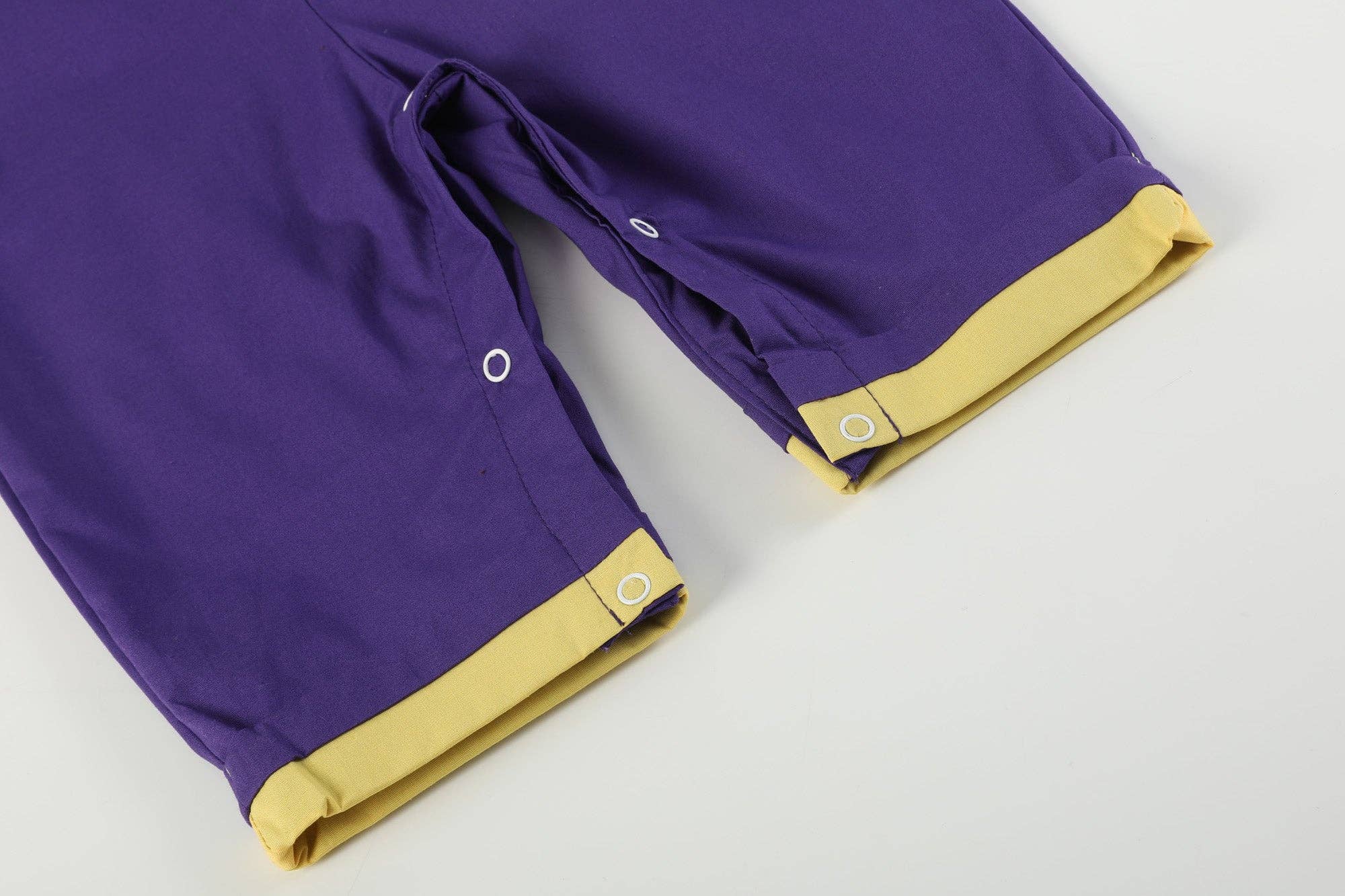 Lil Cactus - Wholesale Overalls - Baby - Louisiana Fan Overalls3