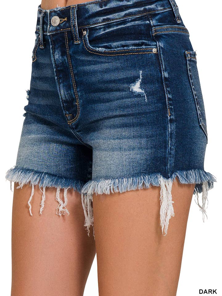 .Rohes, ausgefranstes, zerrissenes Jeans-Shorts für den Großhandel von 42POPS