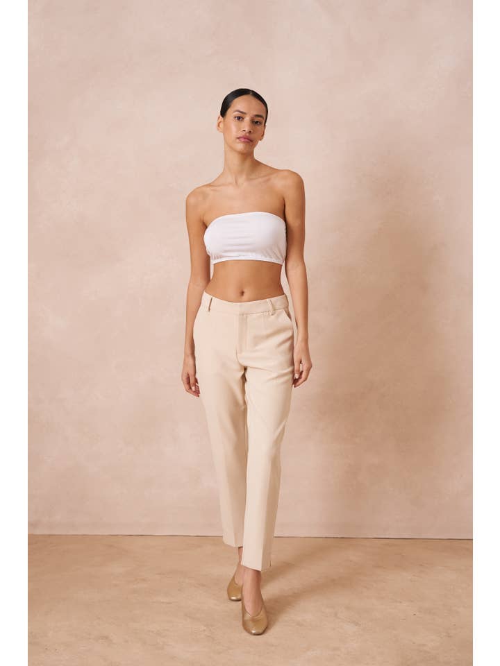 Attentif Paris - Wholesale Broek - Dames - Attentif Paris tijdloze high-waisted sigarettenbroek75