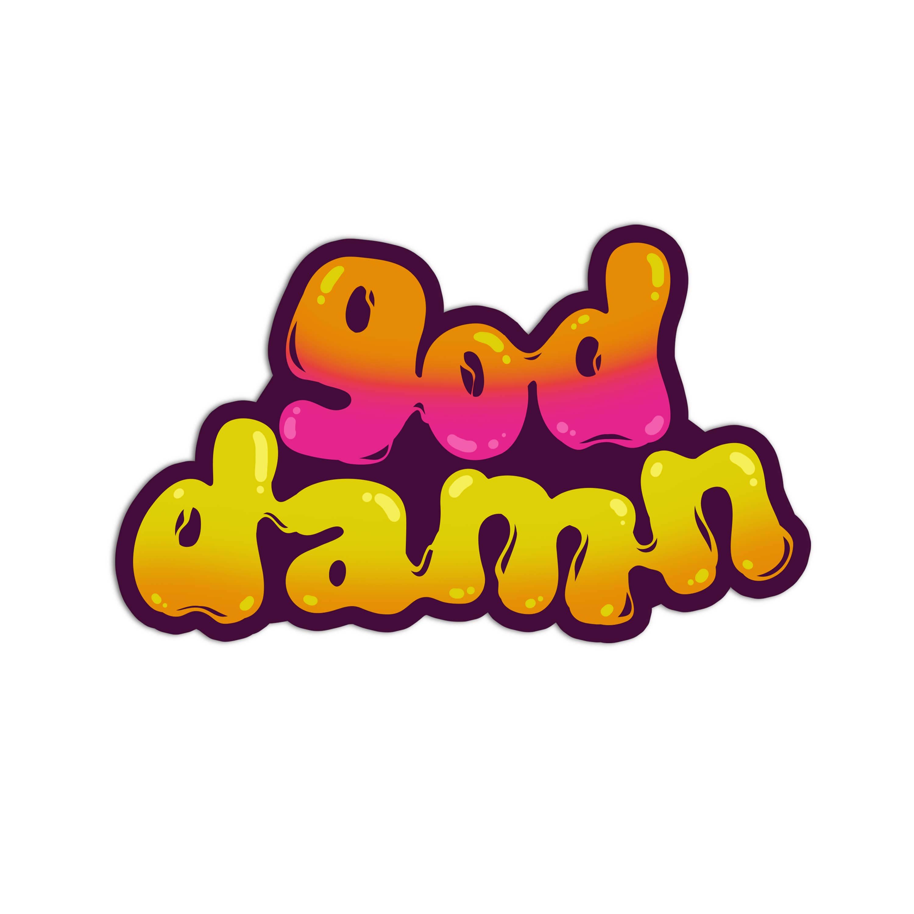 Girls Printing House - Wholesale Sticker - God Damn Curse Words Stickers