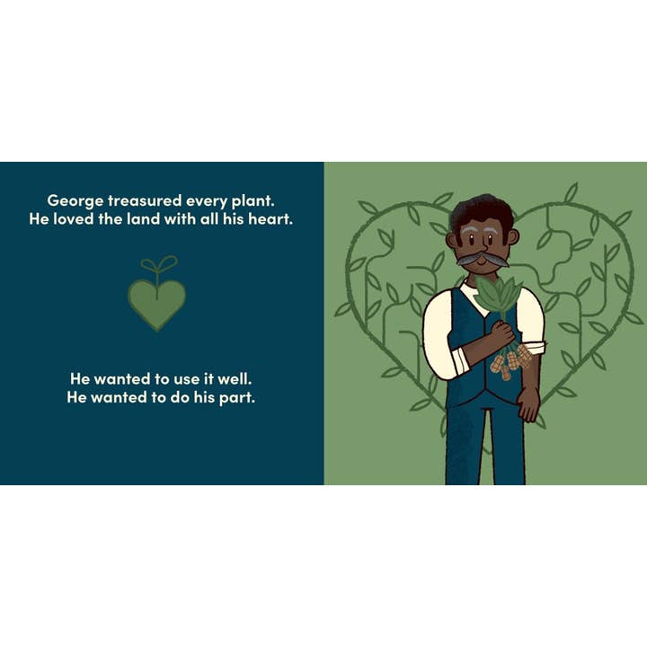 Gibbs Smith - Wholesale Baby & Toddler Book (0-2) - Little Naturalists: George Washington Carver Loved Plants3