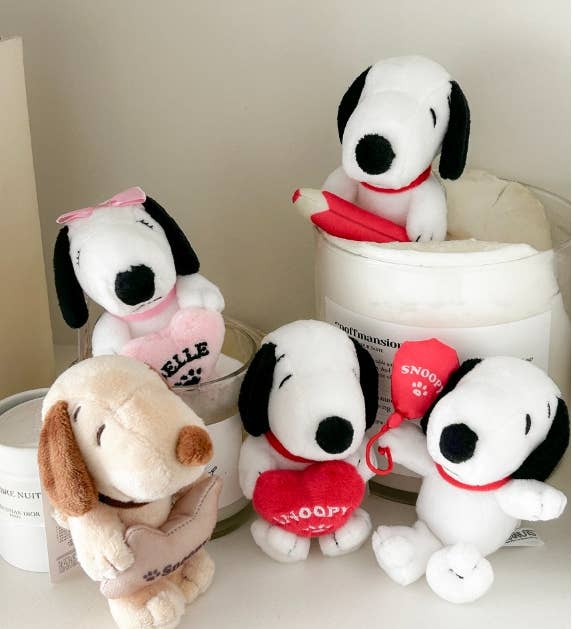 K-Wonderland - Wholesale Keychain - Women's - Snoopy Plush Bag Charm Deco Key Ring10