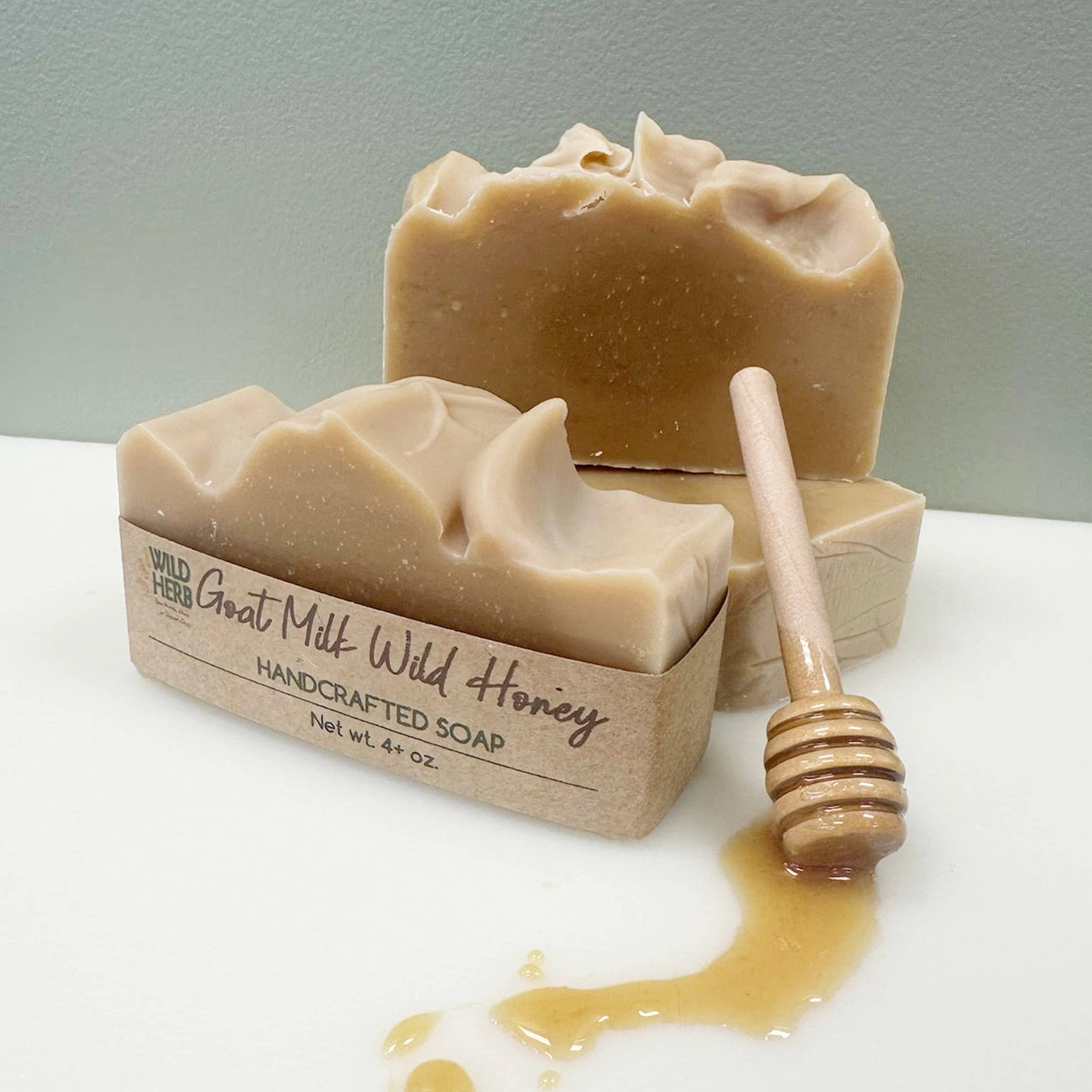 Wild Herb Soap Co - Wholesale Bar Soap - Goat Milk & Honey | Creamy Natural Soap Bar Nut Free Product2