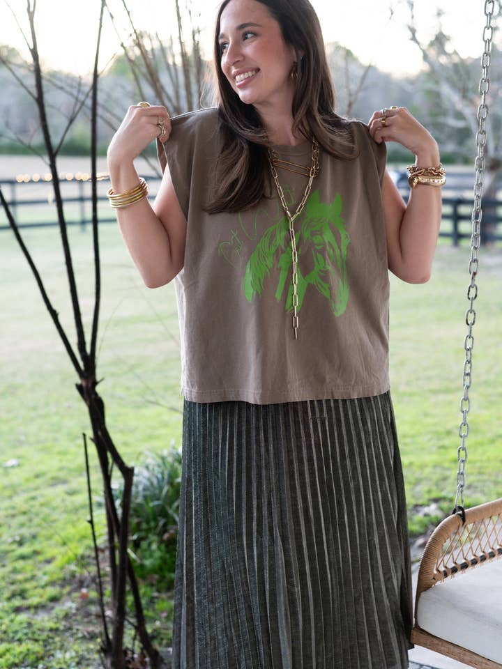 My Muse - Wholesale Screen Printed T-Shirt - Women's - Out West Graphic Tee