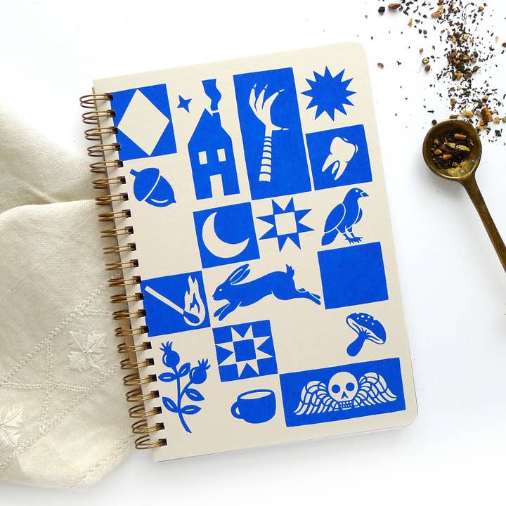 Middle Dune - Wholesale Notebook - Quilt Coil Notebook, MD
