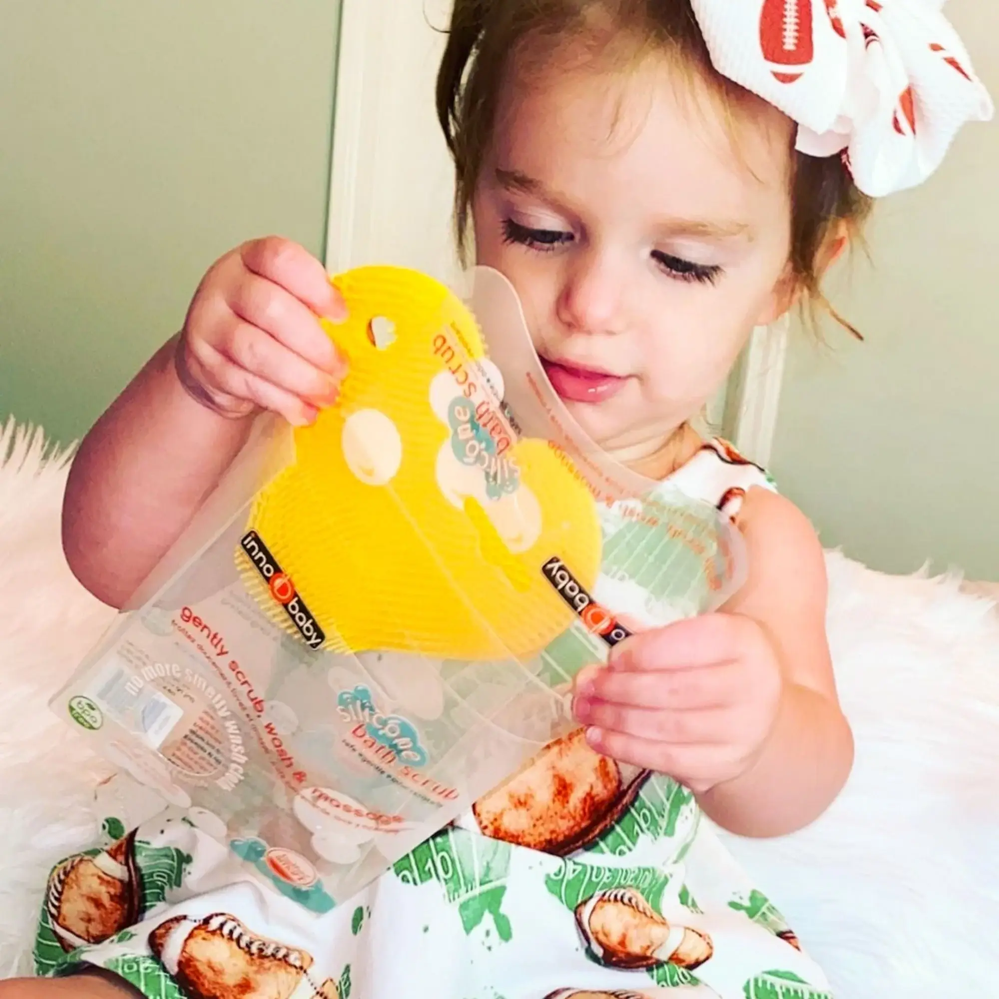 Innobaby on Faire - Wholesale Bath Toy - Baby - Silicone Bath Scrub / Duck / Baby Bath Toy 10