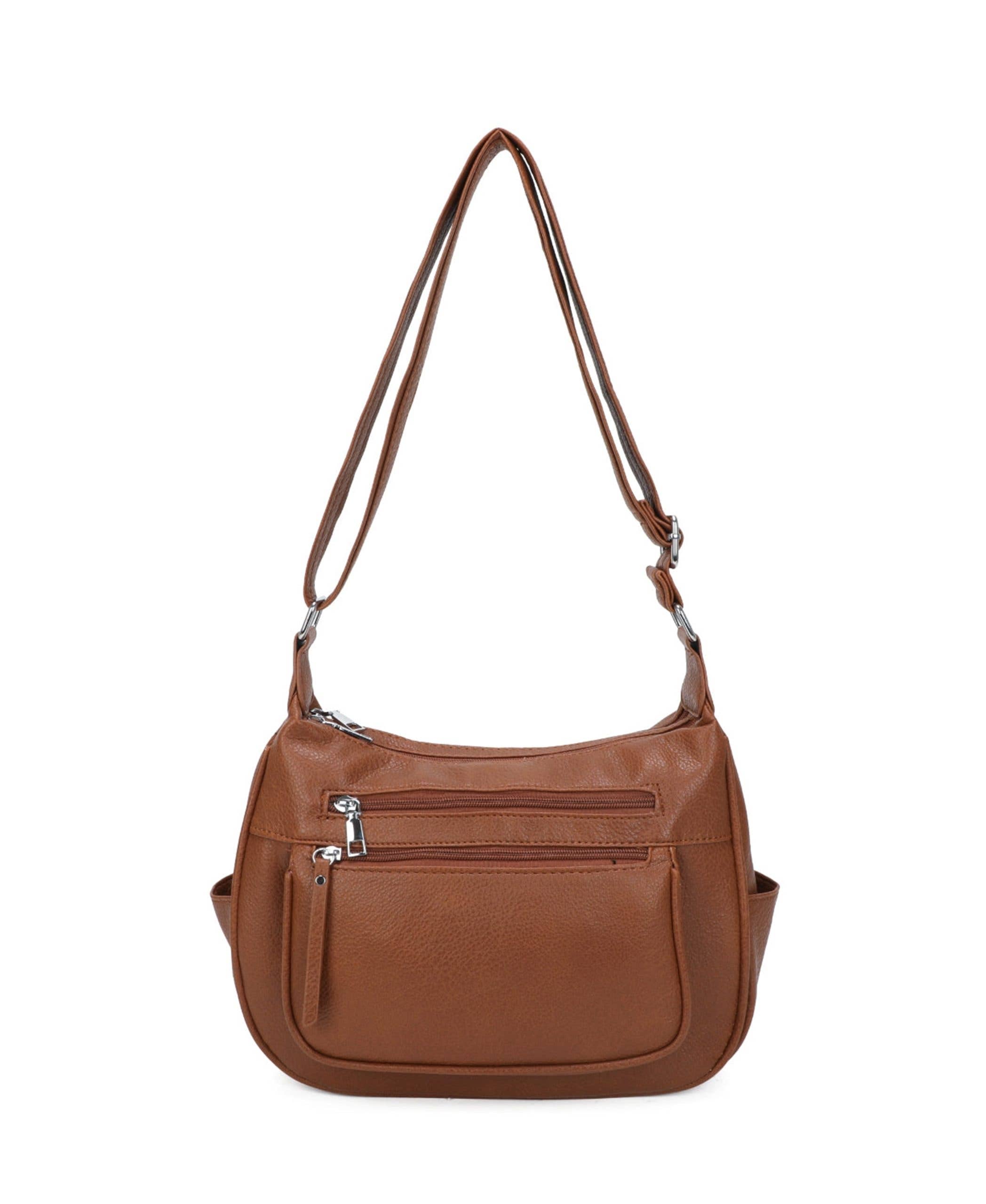 Ellas Trading - Vente Sac porté épaule – femme - Sac à main souple bandoulière hobo décontracté6