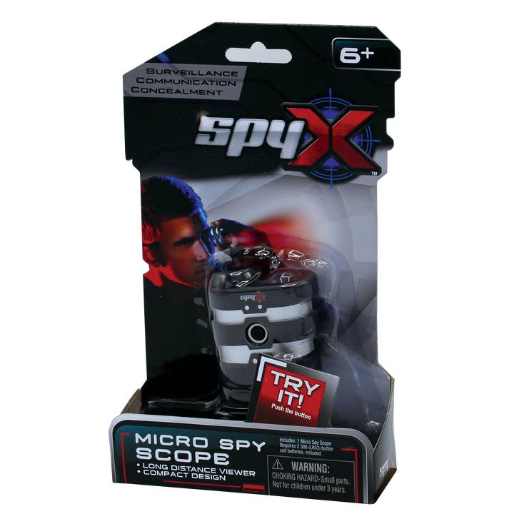MukikiM Toys & Games - Venta al por mayor Juguete tradicional - Niños - SpyX Micro Spy Scope - Potente luz LED roja monocular1