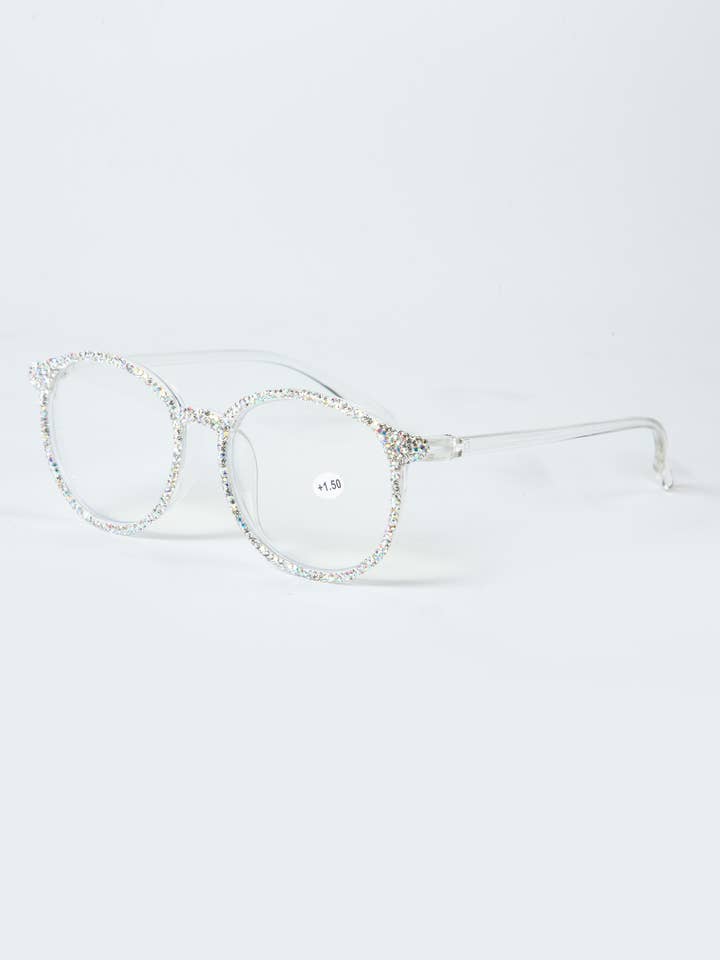 Lecteurs ronds en strass faits à la main G0431 pour la vente par Ole