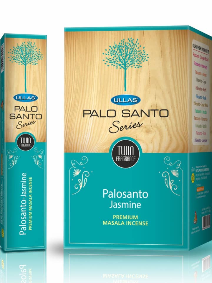 Ullas Series PS 15g Palo Santo-Jasmine for wholesale by AUM Fragrances