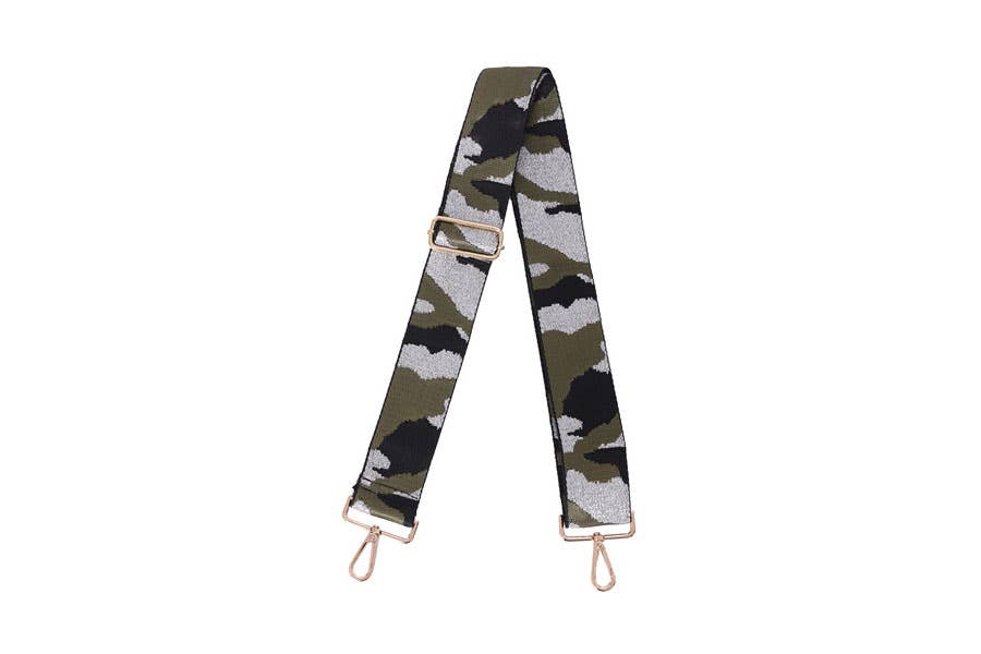 Nima Accessories Inc - Wholesale Bag Strap - Women's - Camouflage Printed Guitar Style Handbag Strap3