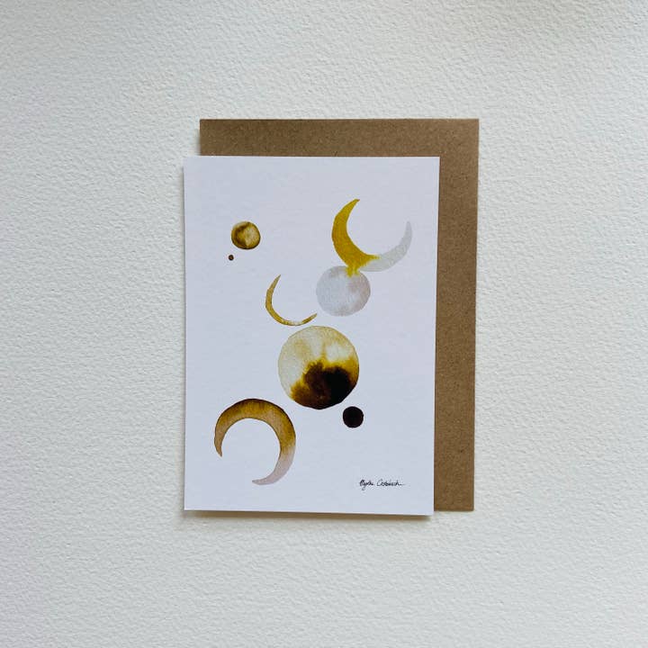 Tarjeta mágica lunar para venta al por mayor de Myrthe Oostenbach Art