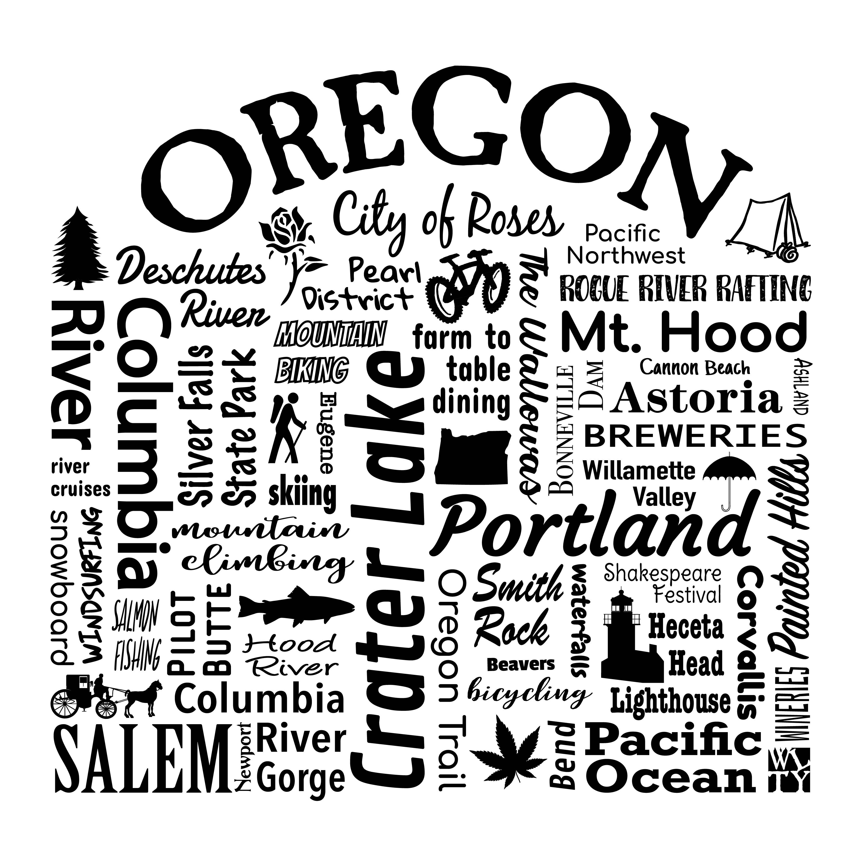 The Buffalo Works - Wholesale Hoodie - Women's - Oregon Destination Unisex Long Sleeve T-Shirt Hoody10