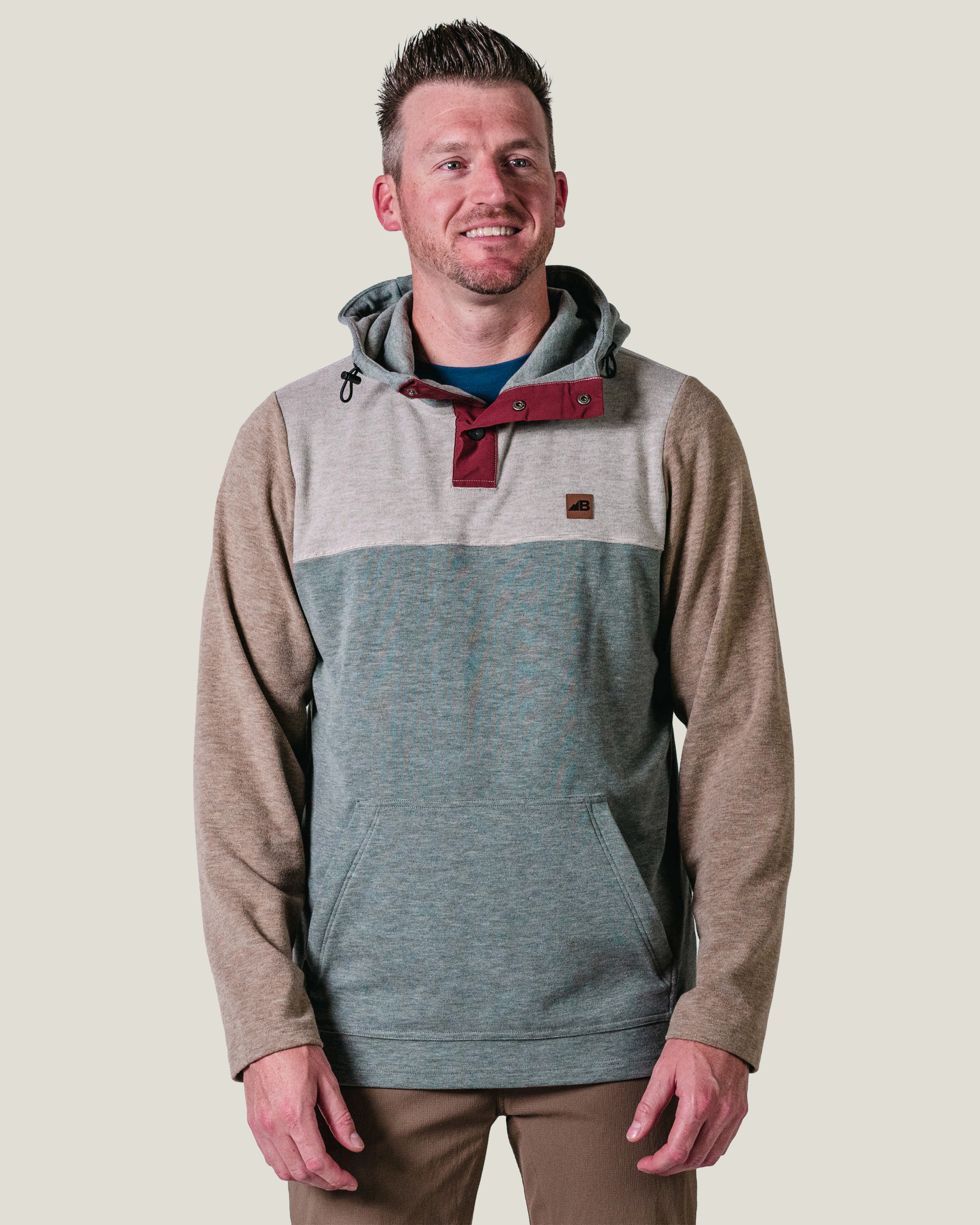 Belong Designs - Wholesale Hoodie - Men's - Men's Powell Fleece Hoodie1